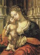 Jan Gossaert Mabuse Madonna and Child oil painting on canvas